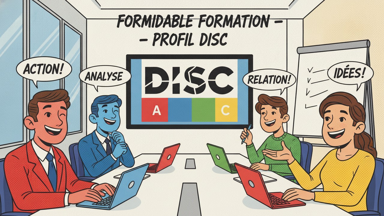 Reconnaître & engager chaque profil DISC Concevoir et animer des formations qui parlent à tous