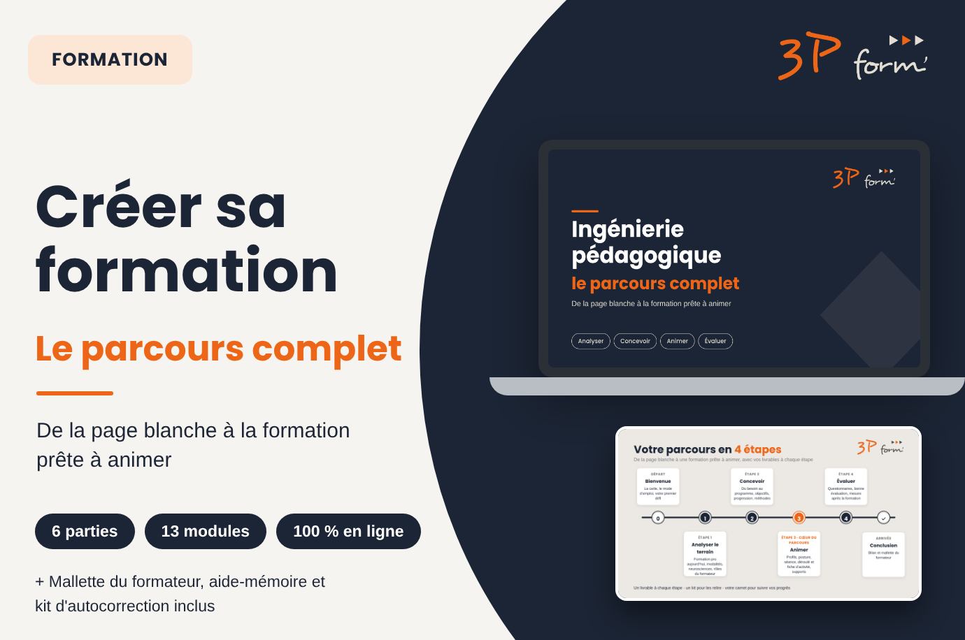 Créer sa formation – Le parcours complet (32h)